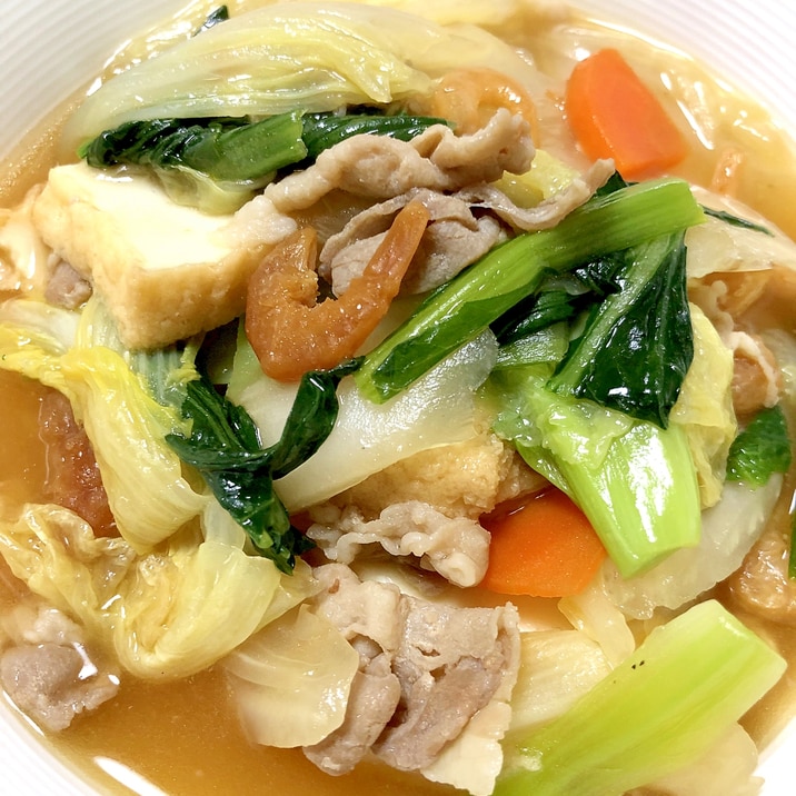 八宝菜?食材少なめで作る五目うま煮♪五目あんかけ
